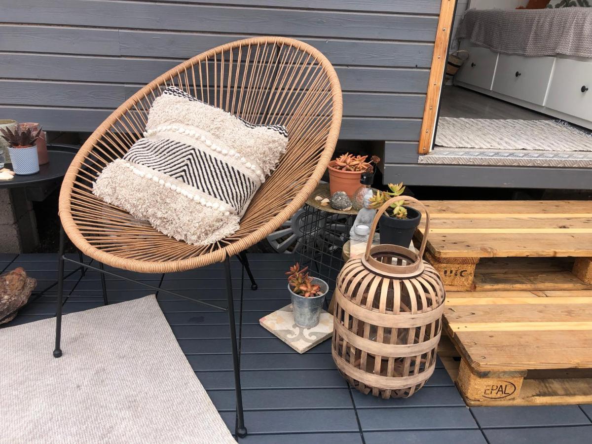 Tinyhouse Luna With Ac, Bbq And Beautiful View La Vegueta Esterno foto